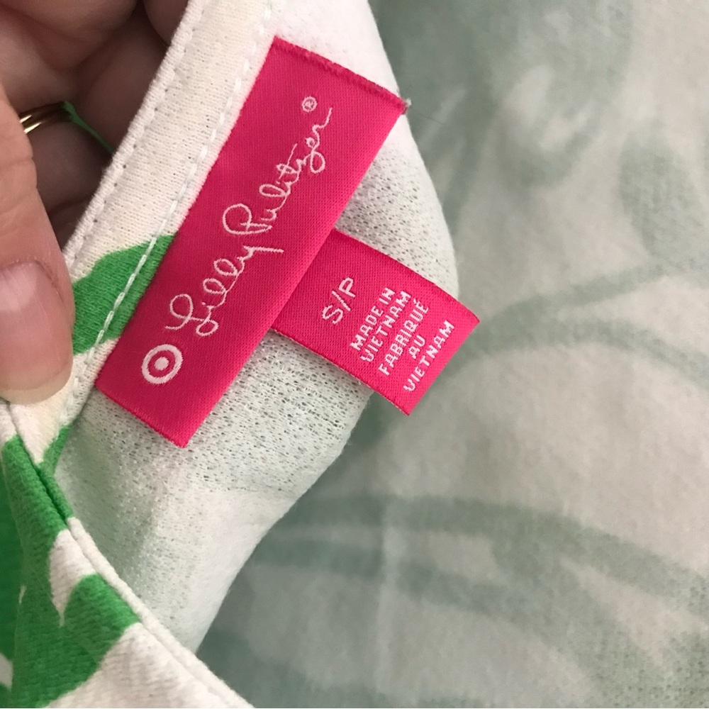 LILLY PULITZER for TARGET Ponte Crop Top in Boom Boom - Picture 9 of 11